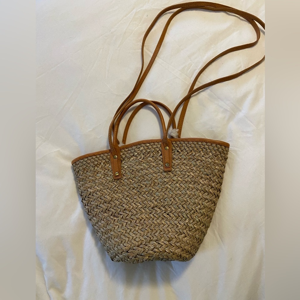 Anthropologie Straw Bag